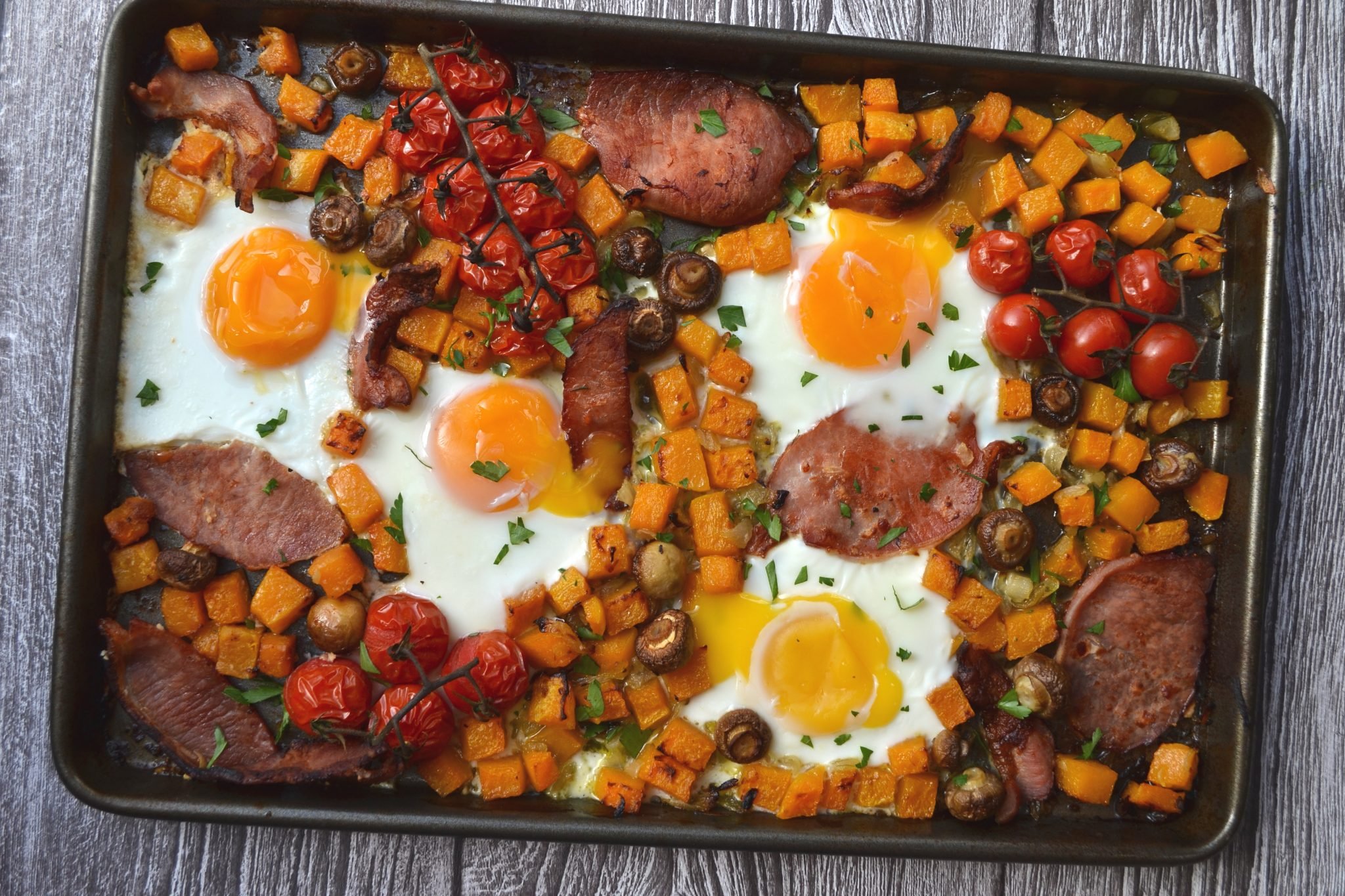 Full English Breakfast Traybake (Whole30 - Paleo) | Every Last Bite How Many Full Trays Of Food For 30 Guests