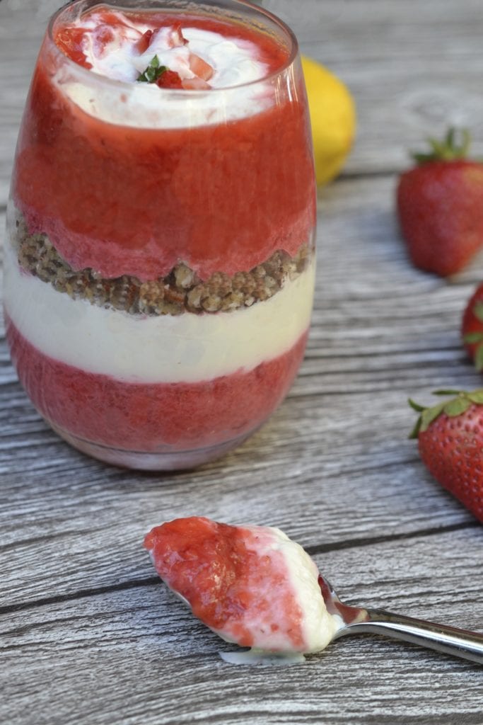 Strawberries & Lemon Cream Parfait | Every Last Bite