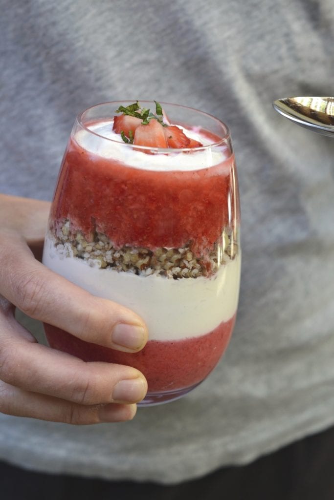 Strawberries & Lemon Cream Parfait | Every Last Bite