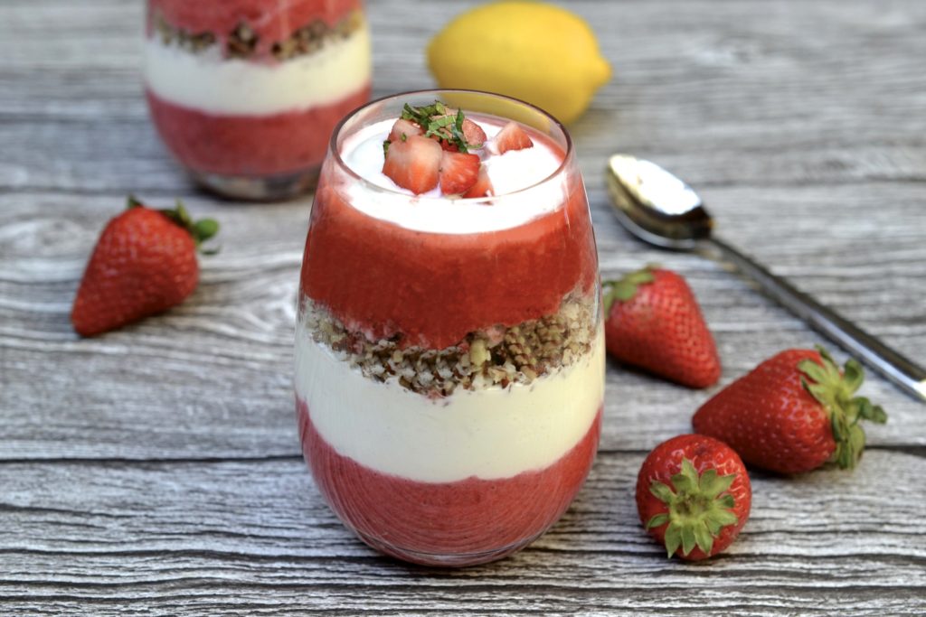 Strawberries & Lemon Cream Parfait | Every Last Bite