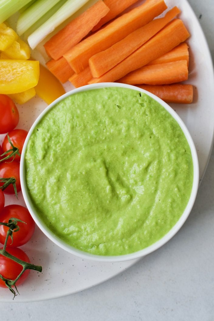 4-Ingredient Pea Dip | Every Last Bite 4-Ingredient Pea Dip