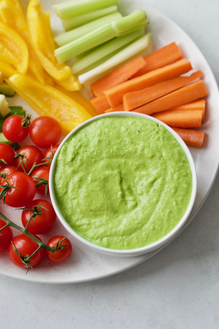 4-Ingredient Pea Dip | Every Last Bite 4-Ingredient Pea Dip