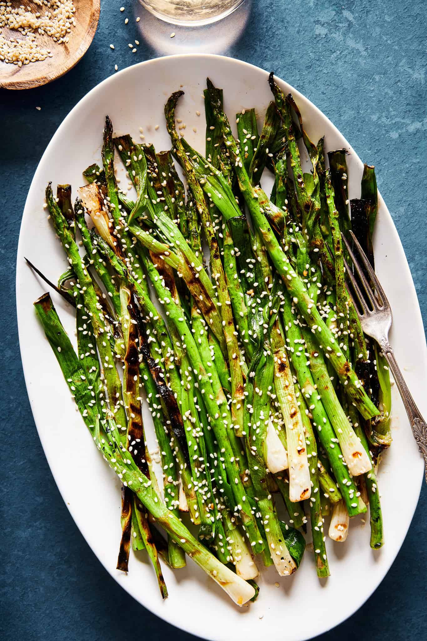 Grilled Asparagus & Scallions Grilled Asparagus & Scallions