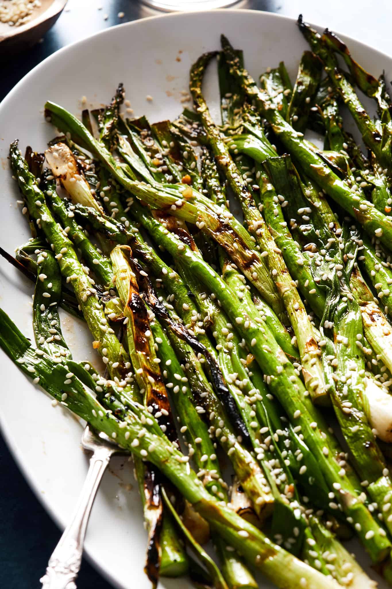 Grilled Asparagus & Scallions Grilled Asparagus & Scallions