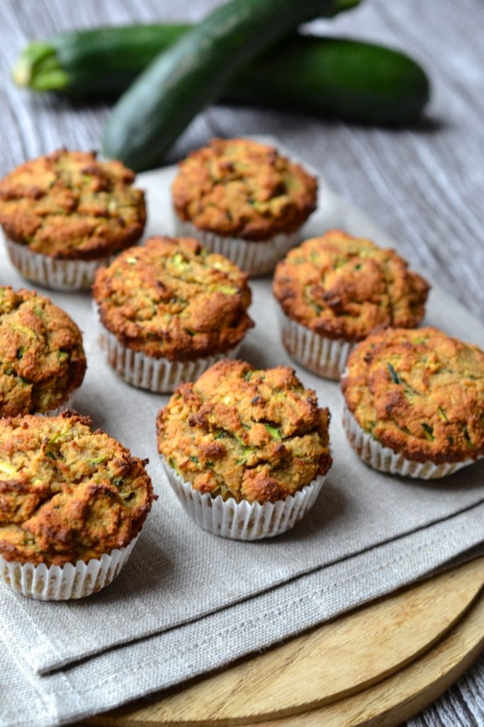 Peanut Butter & Zucchini Muffins | Every Last Bite Peanut Butter & Zucchini Muffins