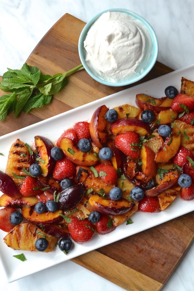BBQ Fruit Salad | Every Last Bite