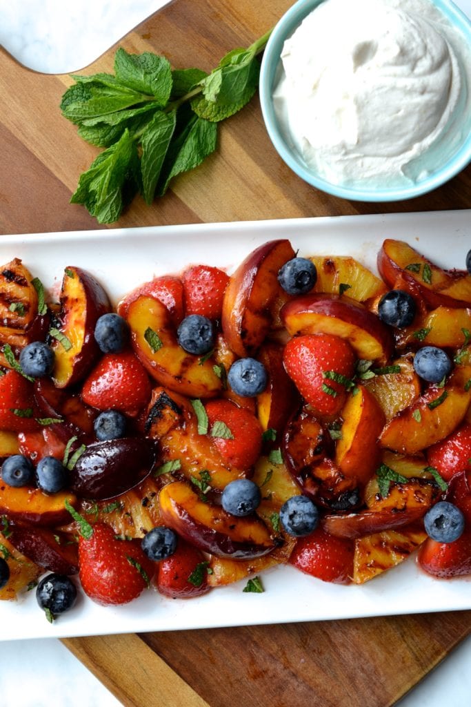 BBQ Fruit Salad | Every Last Bite