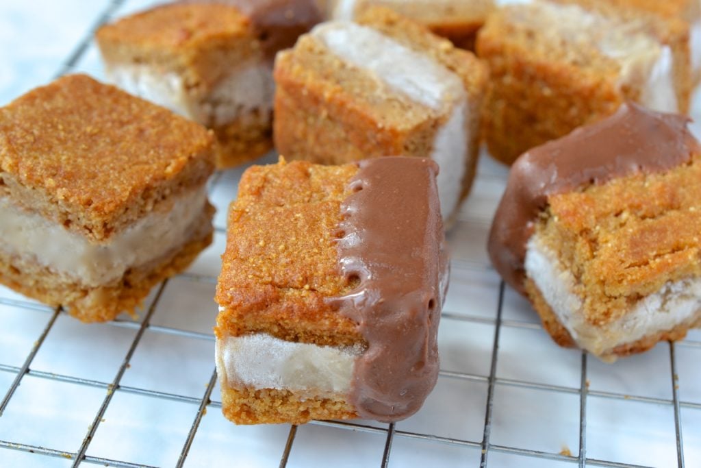Nut Butter & Banana Ice Cream Sandwiches | Every Last Bite