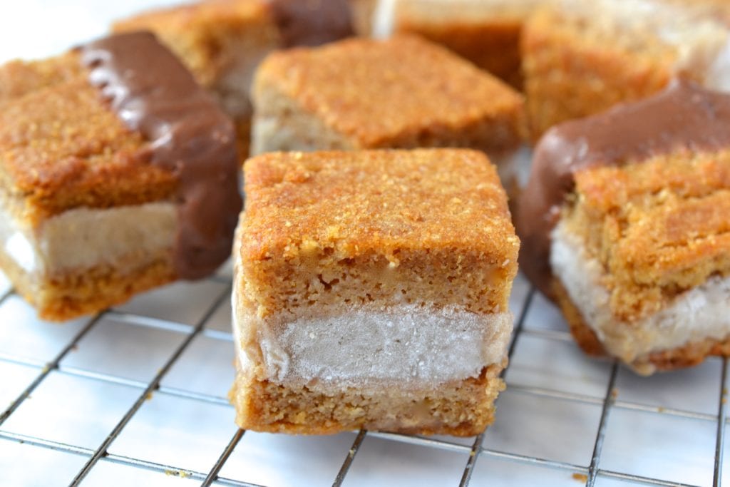 Nut Butter & Banana Ice Cream Sandwiches | Every Last Bite
