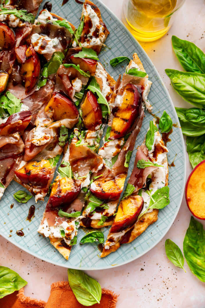Peach Flatbread
