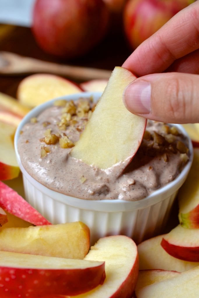 Cinnamon Bun Dip | Every Last Bite Cinnamon Bun Dip