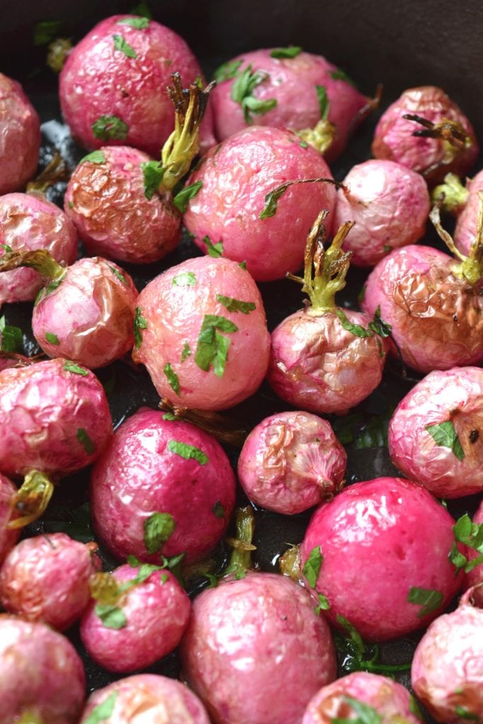 Roasted Radishes | Every Last Bite Roasted Radishes