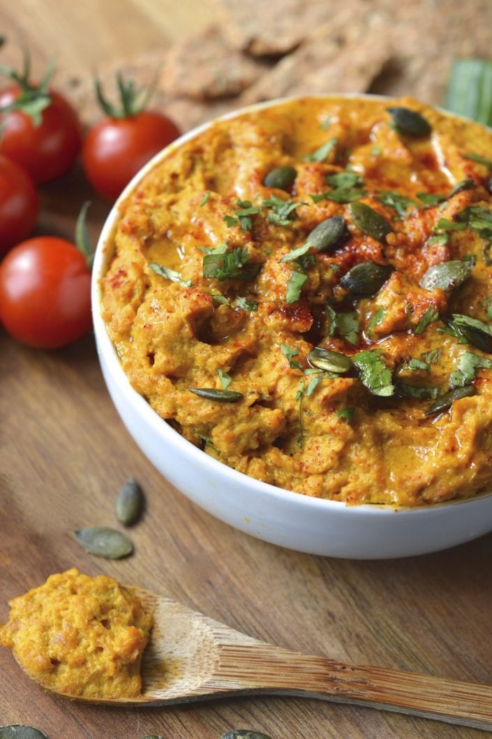 Roasted Carrot Dip | Every Last Bite Roasted Carrot Dip