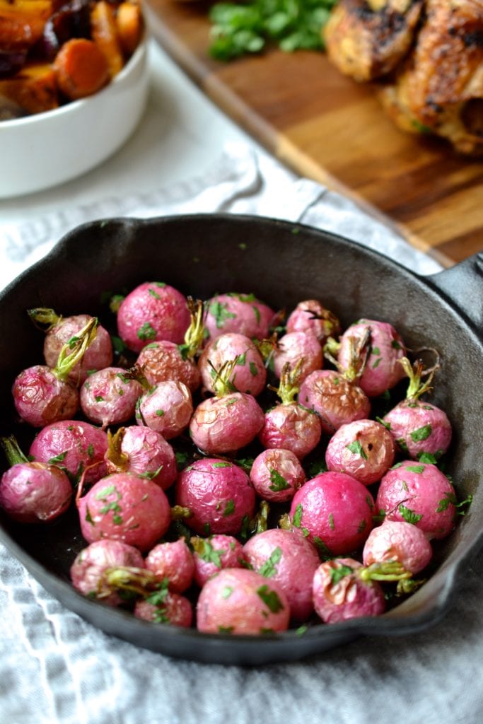 Roasted Radishes | Every Last Bite Roasted Radishes