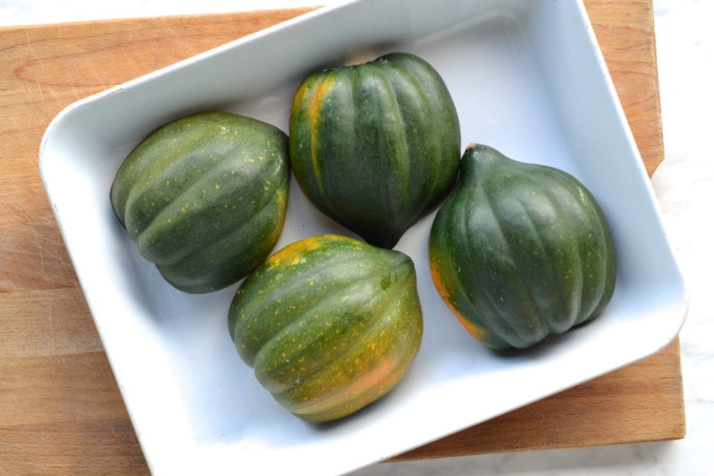 Acorn Squash Stuffed with Spinach, Turkey & Leeks | Every Last Bite