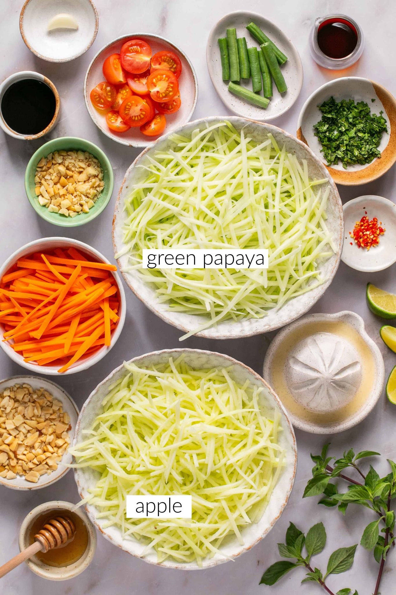 Thai Green Papaya Salad Recipe | Every Last Bite Thai Green Papaya Salad Recipe