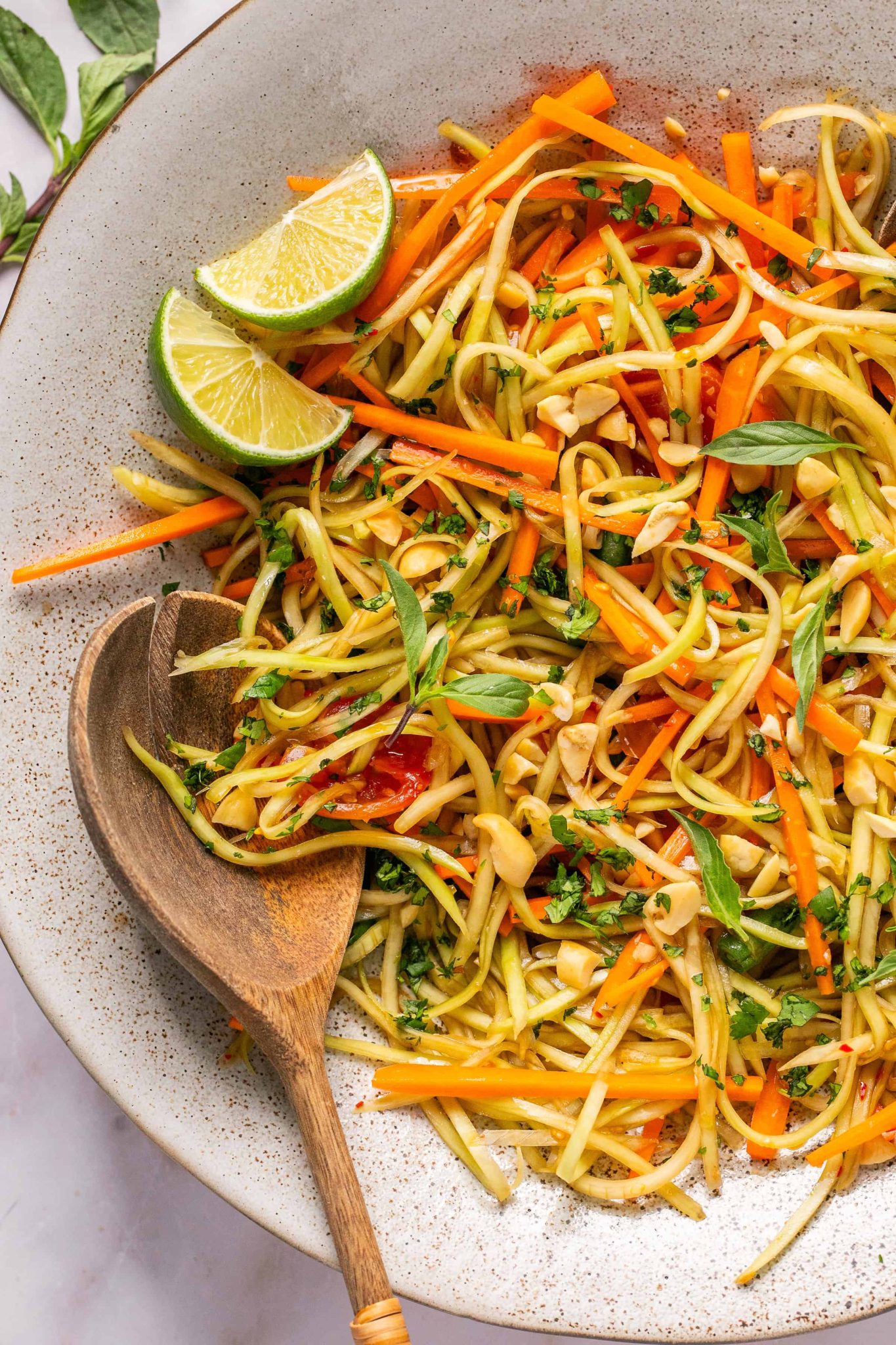 Papaya Salad Recipe House Home Ask A Chef Pai s Green Papaya