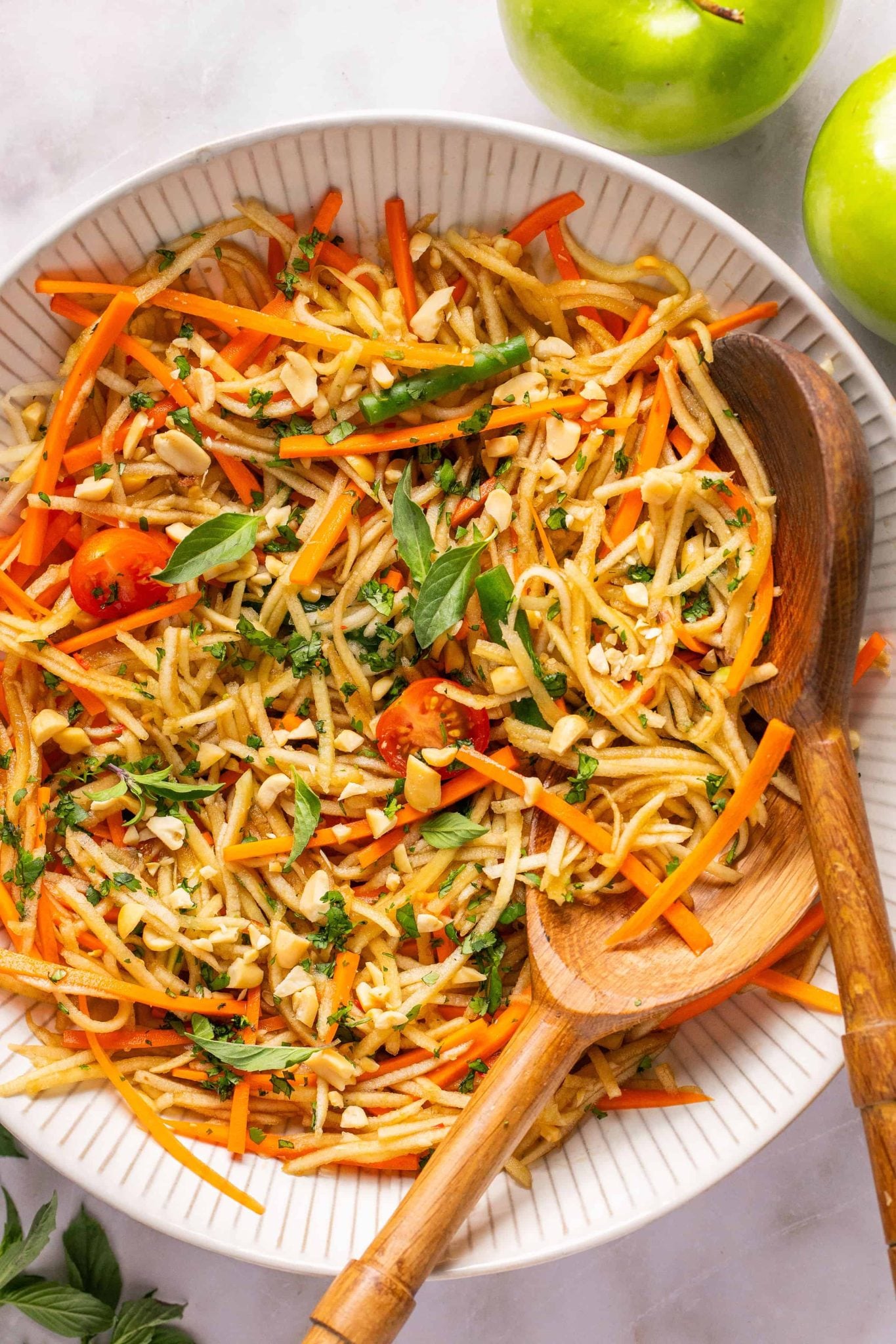 Thai Green Papaya Salad | Every Last Bite Thai Green Papaya Salad
