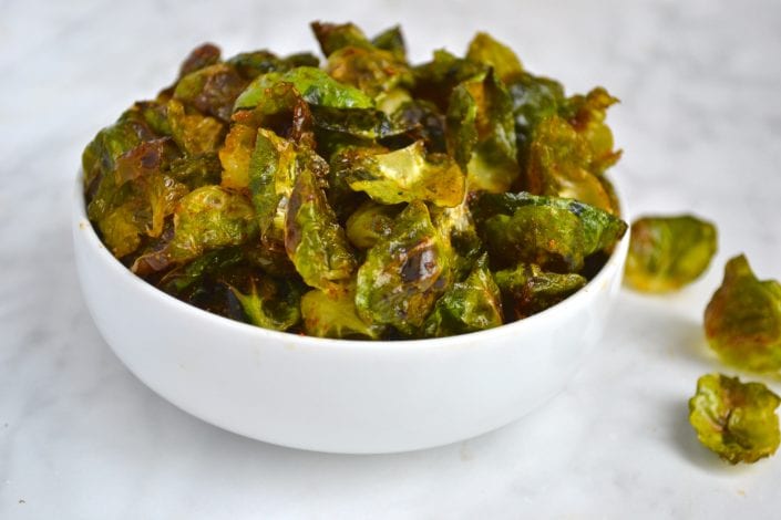 Brussel Sprout Chips | Every Last Bite Brussels Sprout Chips