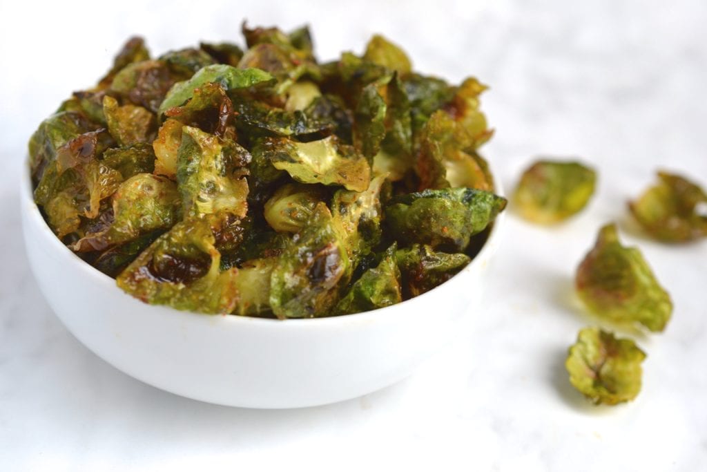 Brussel Sprout Chips | Every Last Bite Brussels Sprout Chips