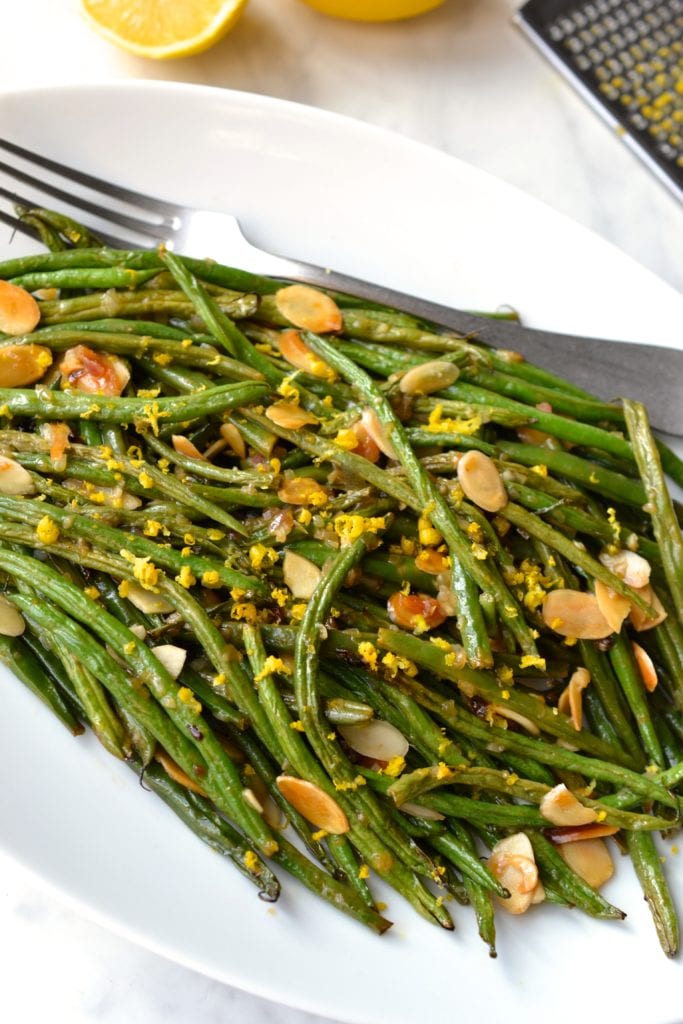 Lemon Roasted Green Beans | Every Last Bite