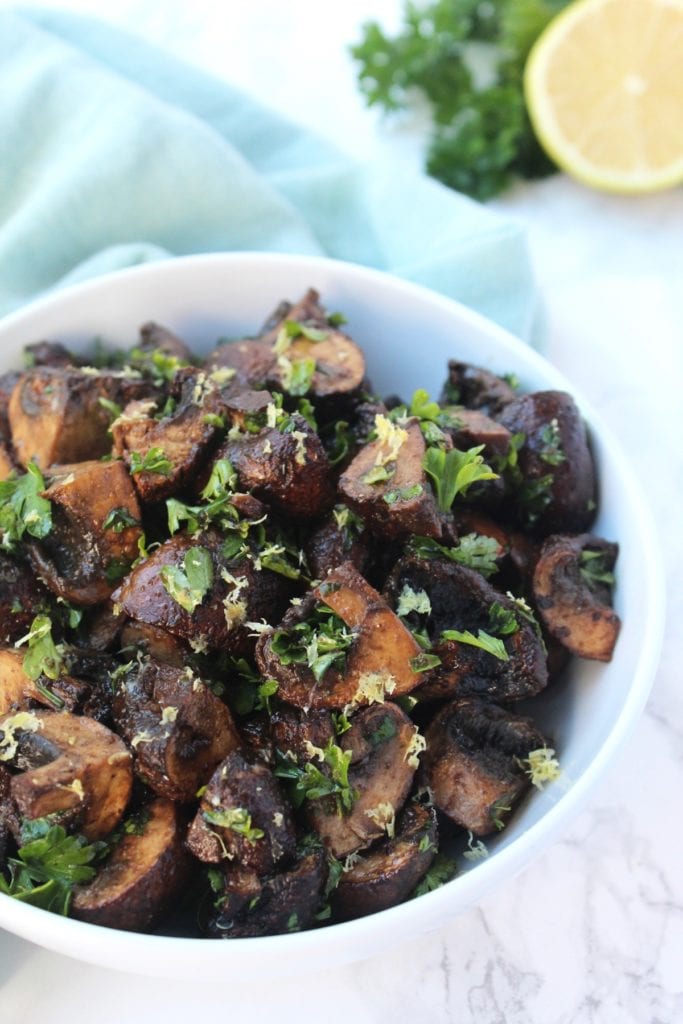 Balsamic Roasted Mushrooms