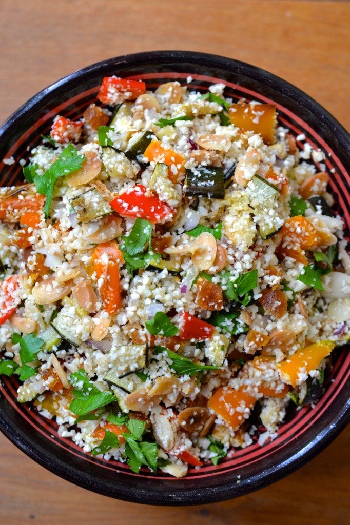 Moroccan Cauliflower Couscous Salad