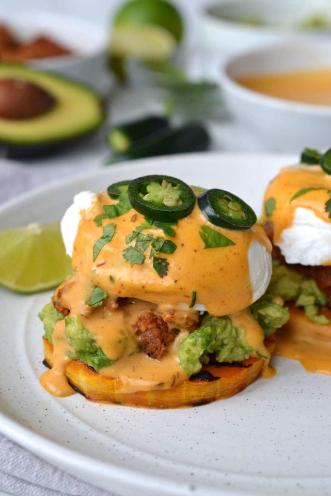 Mexican Eggs Benedict