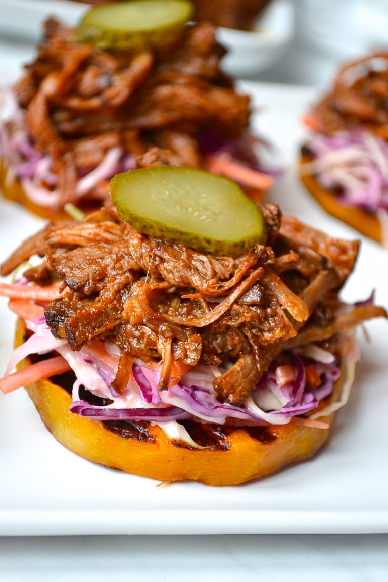 Pulled Brisket Sliders-image