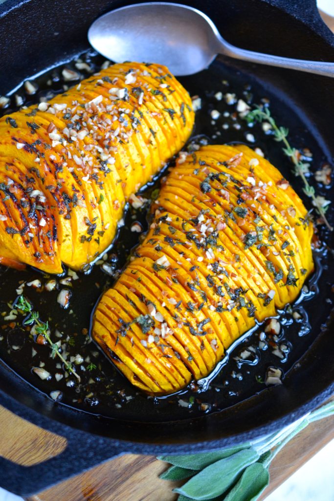 Hasselback Butternut Squash | Every Last Bite