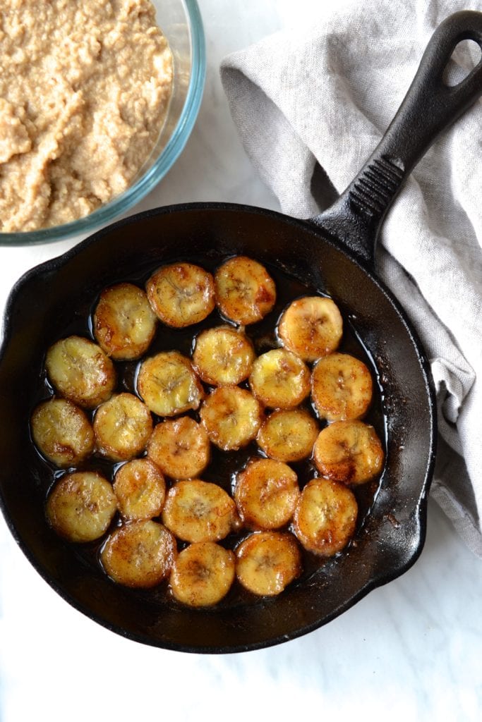 Upside Down Banana Bread In A Skillet | Every Last Bite
