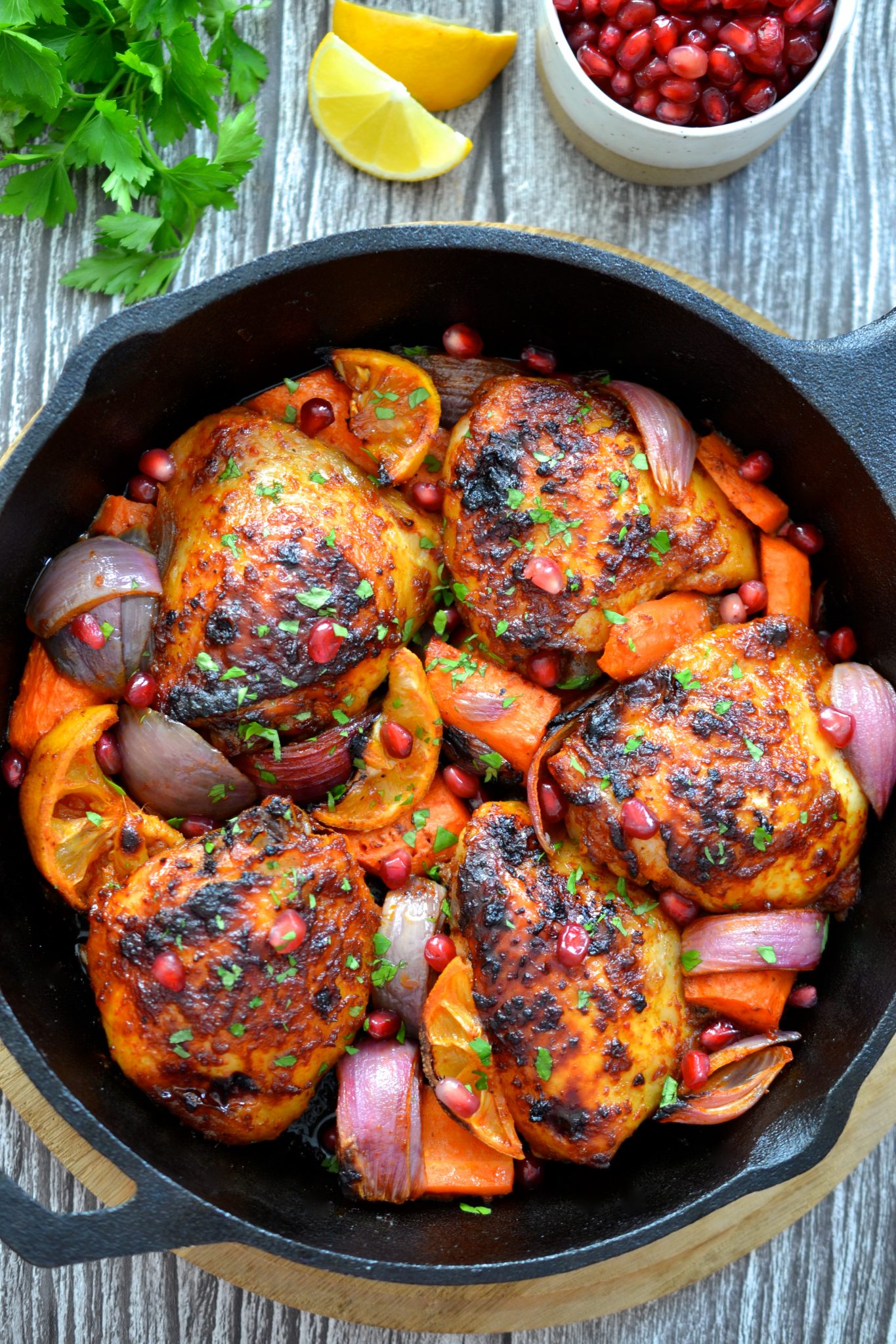 Harissa Baked Chicken-image
