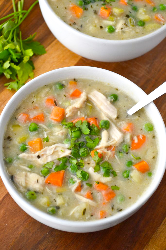 Whole30 Chicken Pot Pie Soup (Keto Paleo Dairy Free) Every Last Bite