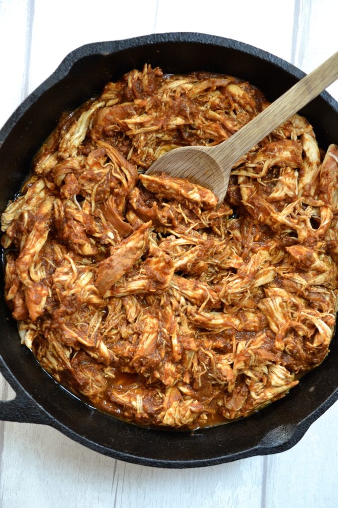 Shredded Chicken Tacos