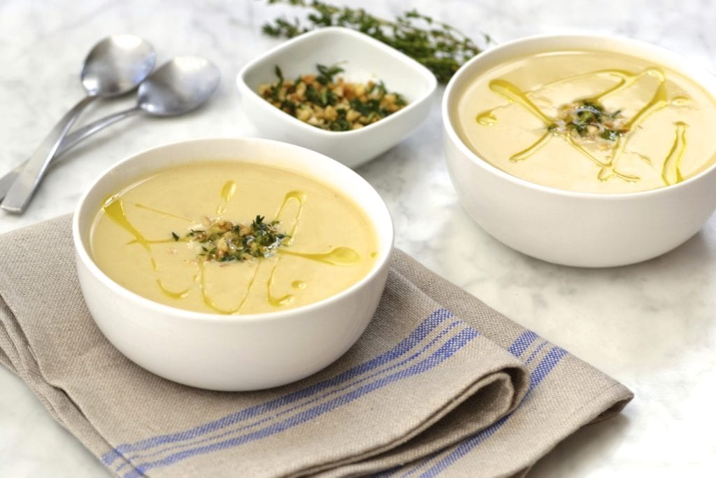 Apple & Celeriac Soup (Vegan, Paleo, Whole30, Dairy Free)