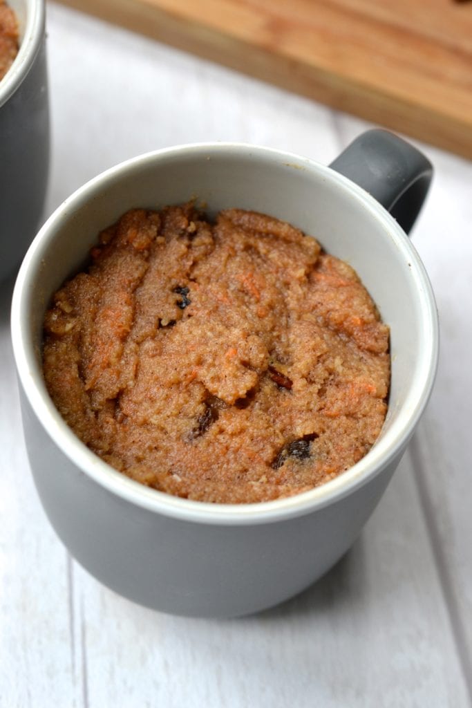 Paleo Carrot Cake Mug Cake