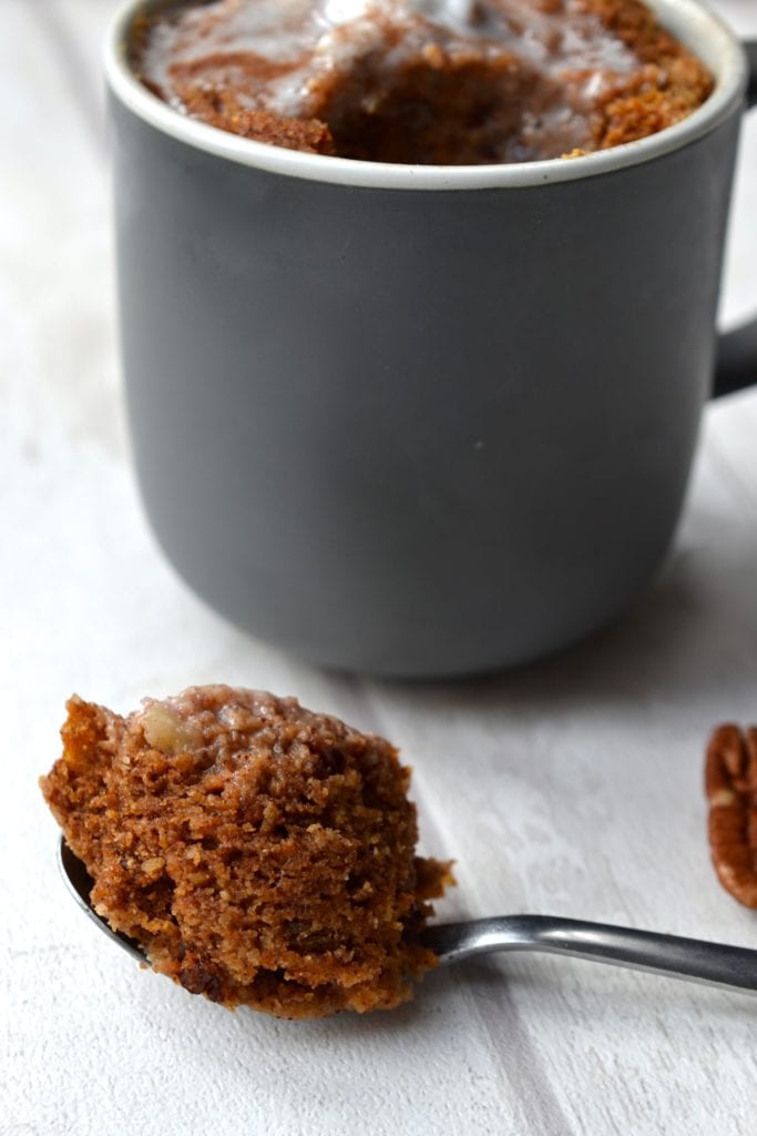 Paleo Carrot Cake Mug Cake