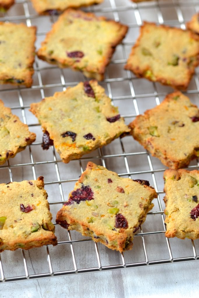 Pistachio, Cranberry & Orange Cookies | Every Last Bite Pistachio, Cranberry & Orange Cookies