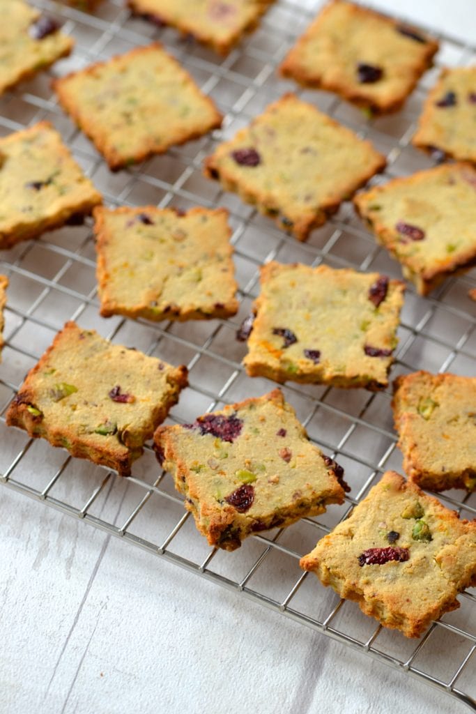 Pistachio, Cranberry & Orange Cookies | Every Last Bite Pistachio, Cranberry & Orange Cookies