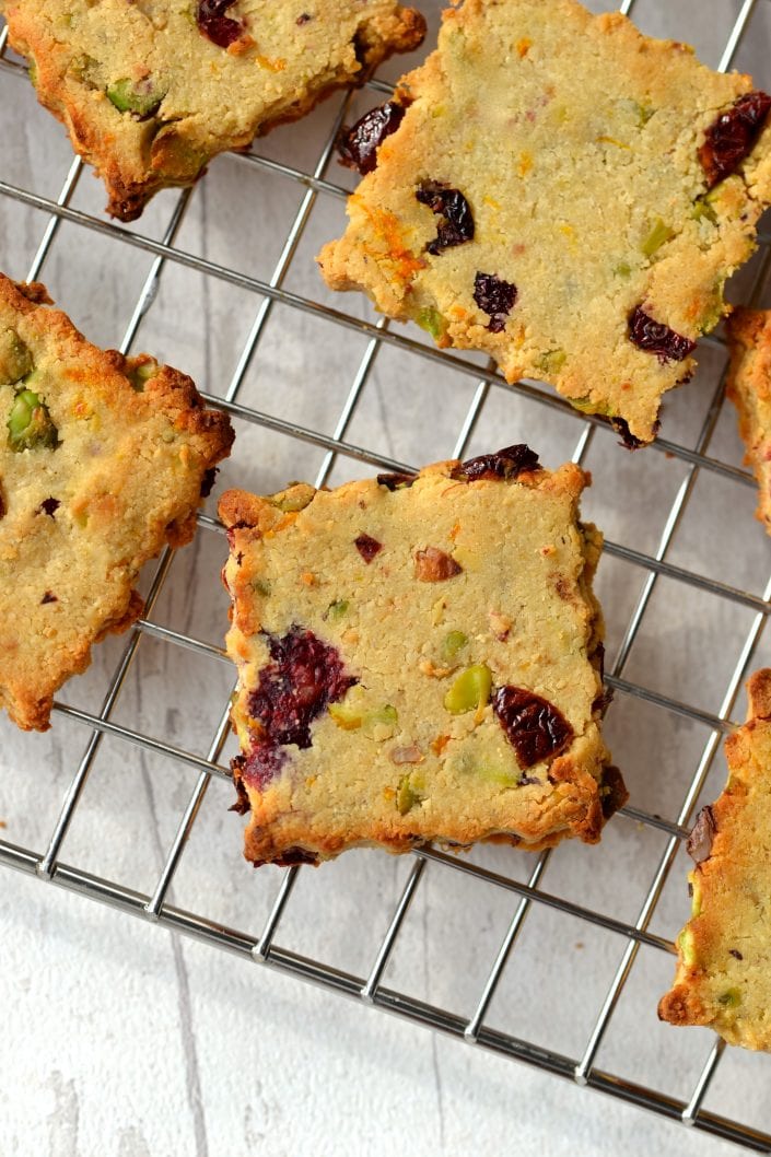 Pistachio, Cranberry & Orange Cookies | Every Last Bite Pistachio, Cranberry & Orange Cookies