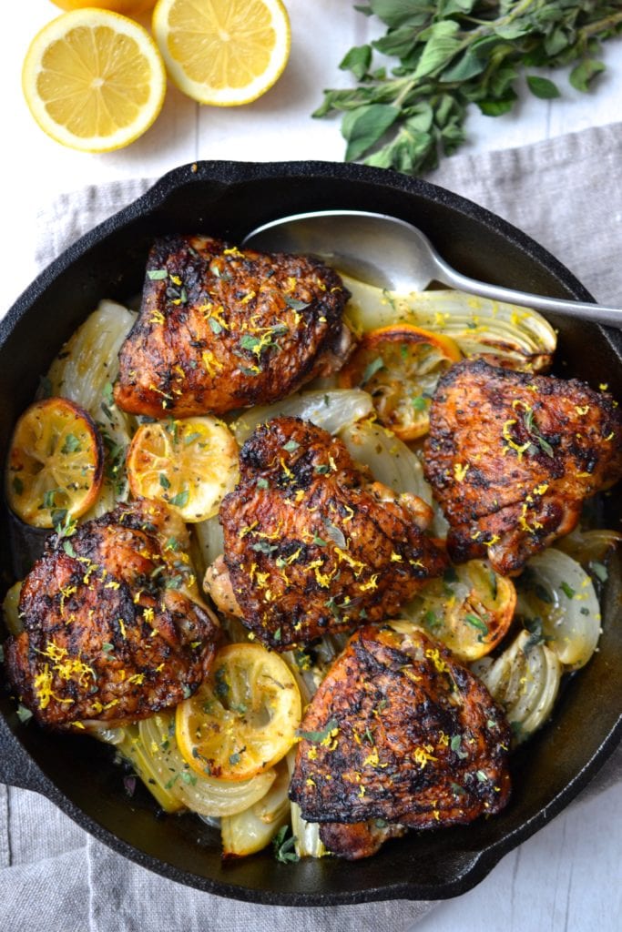 Crispy Lemon & Herb Chicken with Fennel | Every Last Bite Crispy Lemon & Herb Chicken with Fennel
