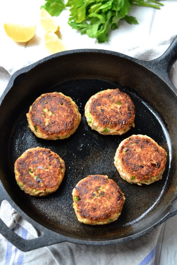 Easy Canned Tuna Cakes (Paleo, Whole30, Grain/Gluten Free)