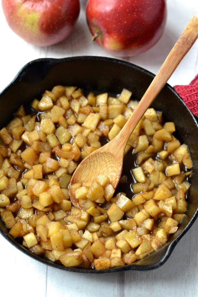 Apple Cinnamon Pancakes | Every Last Bite Paleo Apple Pancakes