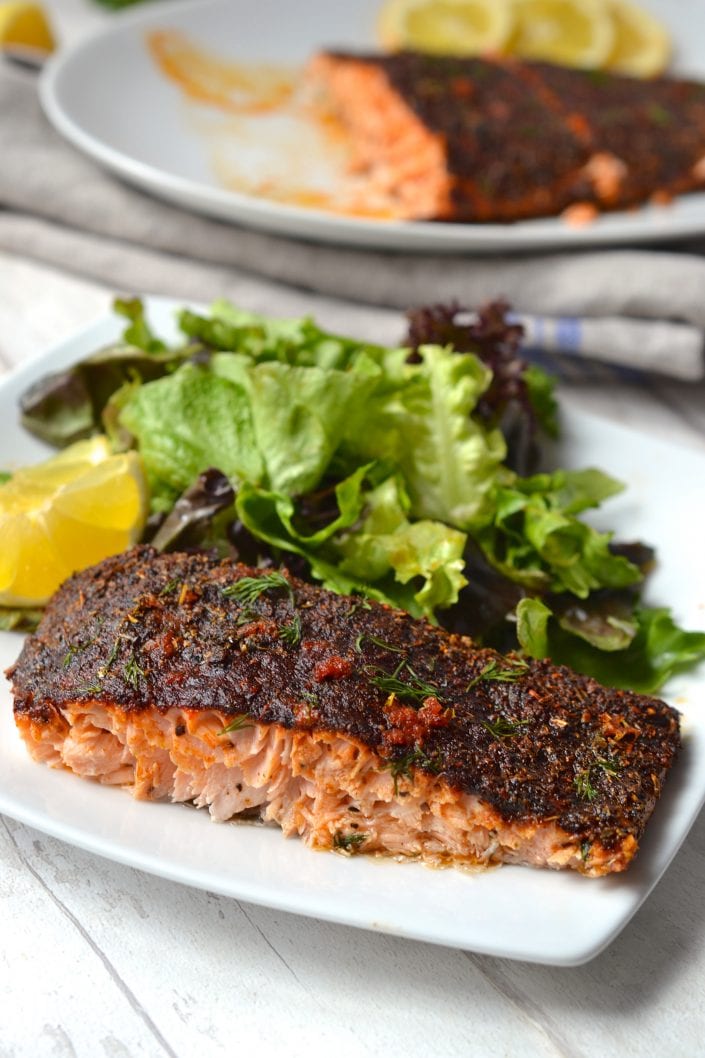 Spicy Baked Salmon
