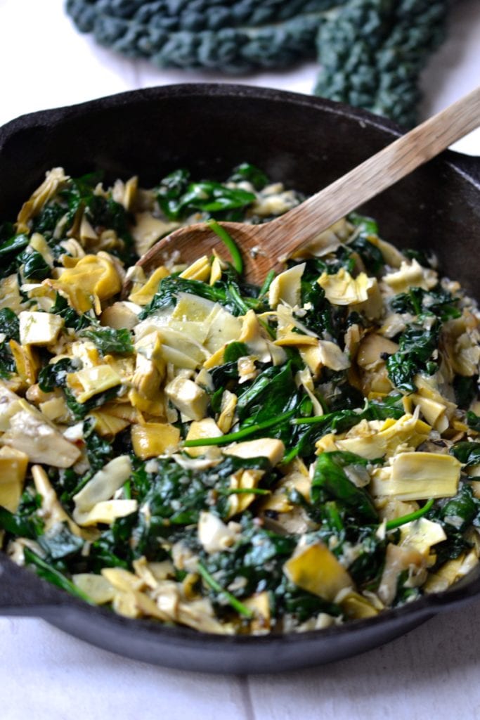 Spinach, Kale & Artichoke Dip