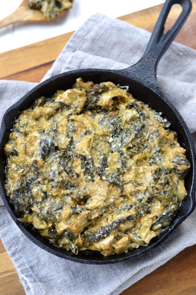 Spinach, Kale & Artichoke Dip