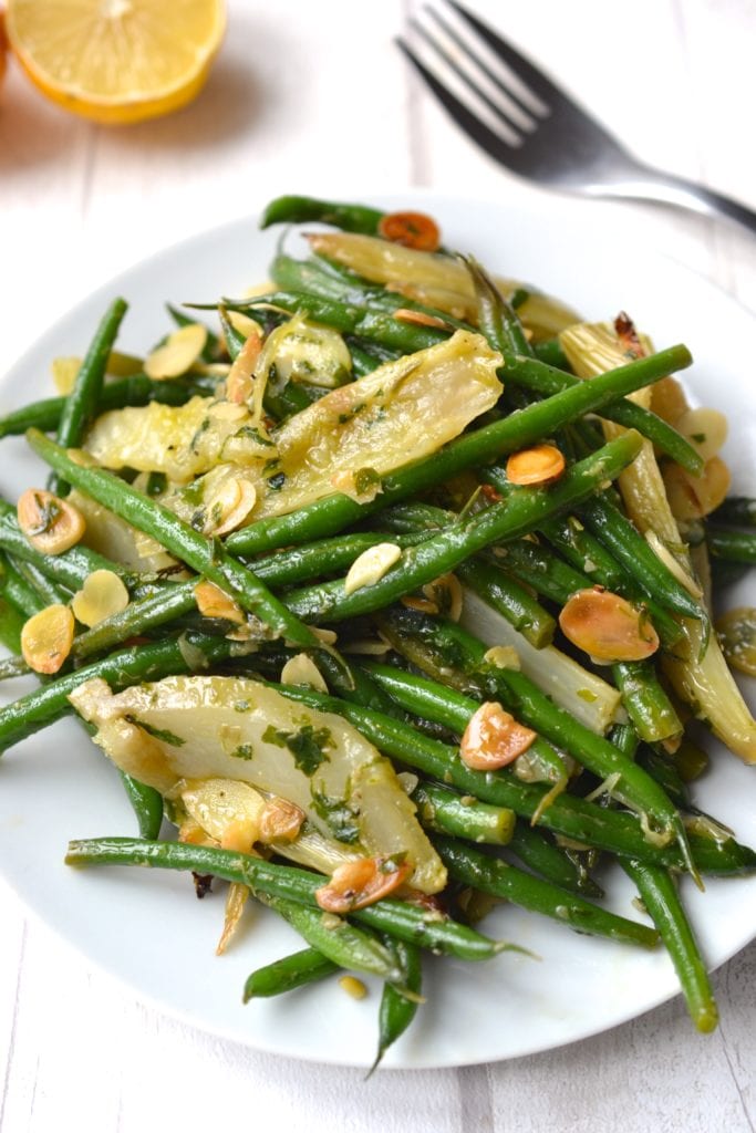 Green Bean & Roasted Fennel Salad