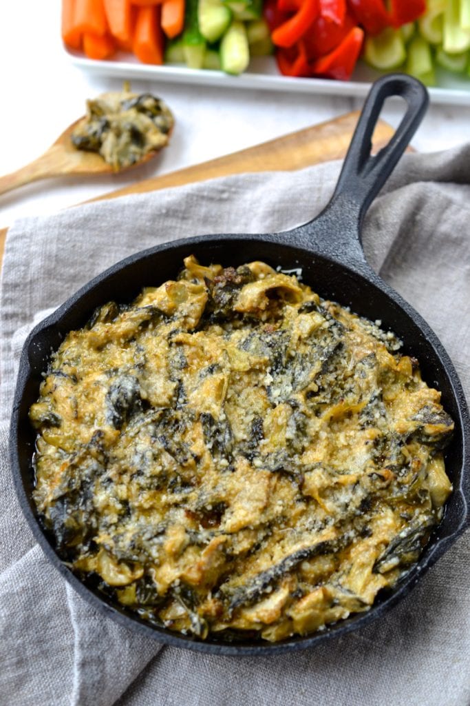 Spinach, Kale & Artichoke Dip