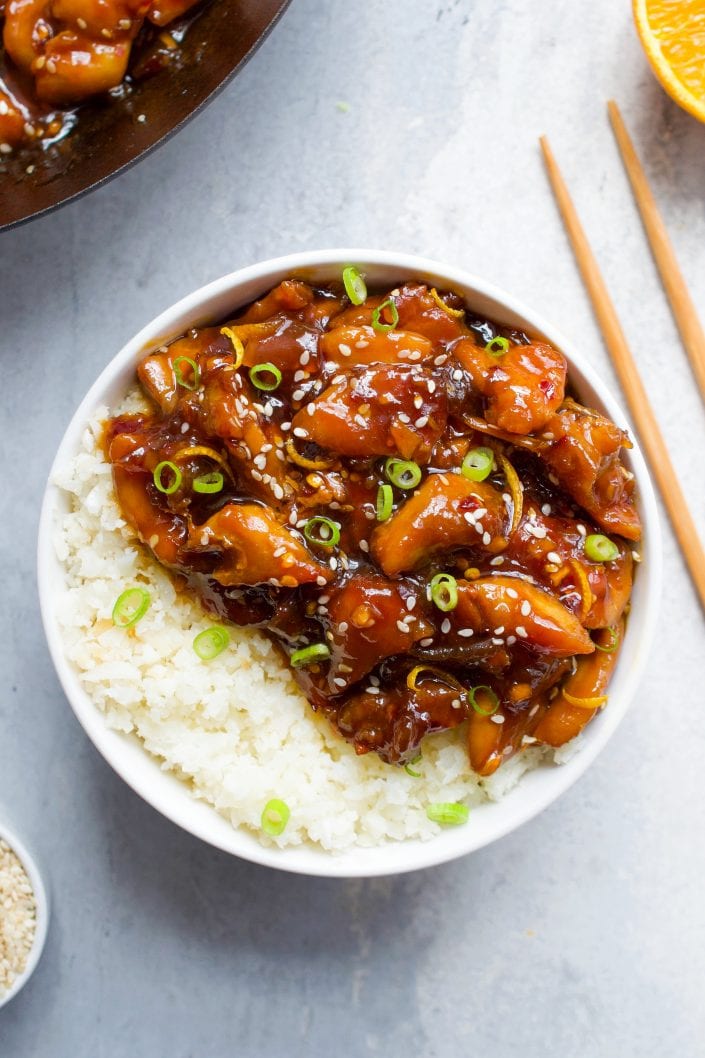 Paleo Orange Chicken