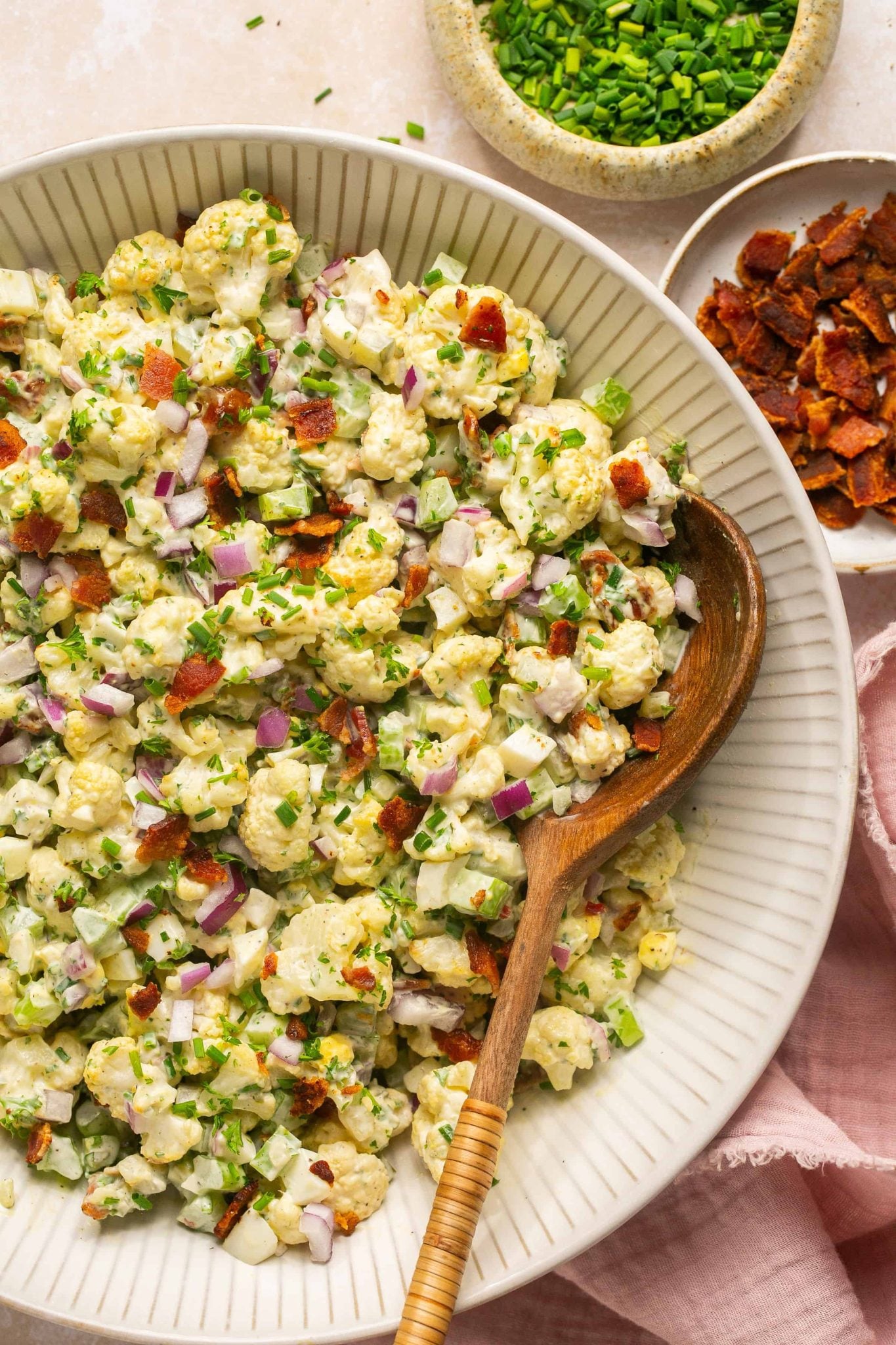 Creamy Cauliflower Salad | Every Last Bite Cauliflower Salad Recipe